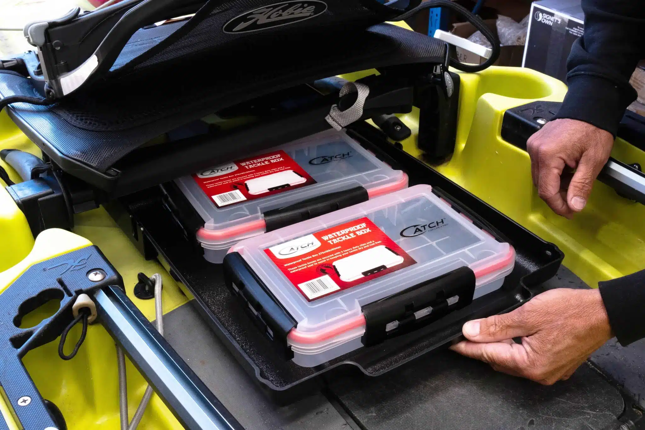 BerleyPro Bottom Drawer Under-Seat Storage (2019 + Outback) BerleyPro Bottom Drawer Under-Seat Storage (2019 + Outback) -HWS Sale Store BerleyPro Bottom Drawer Installed