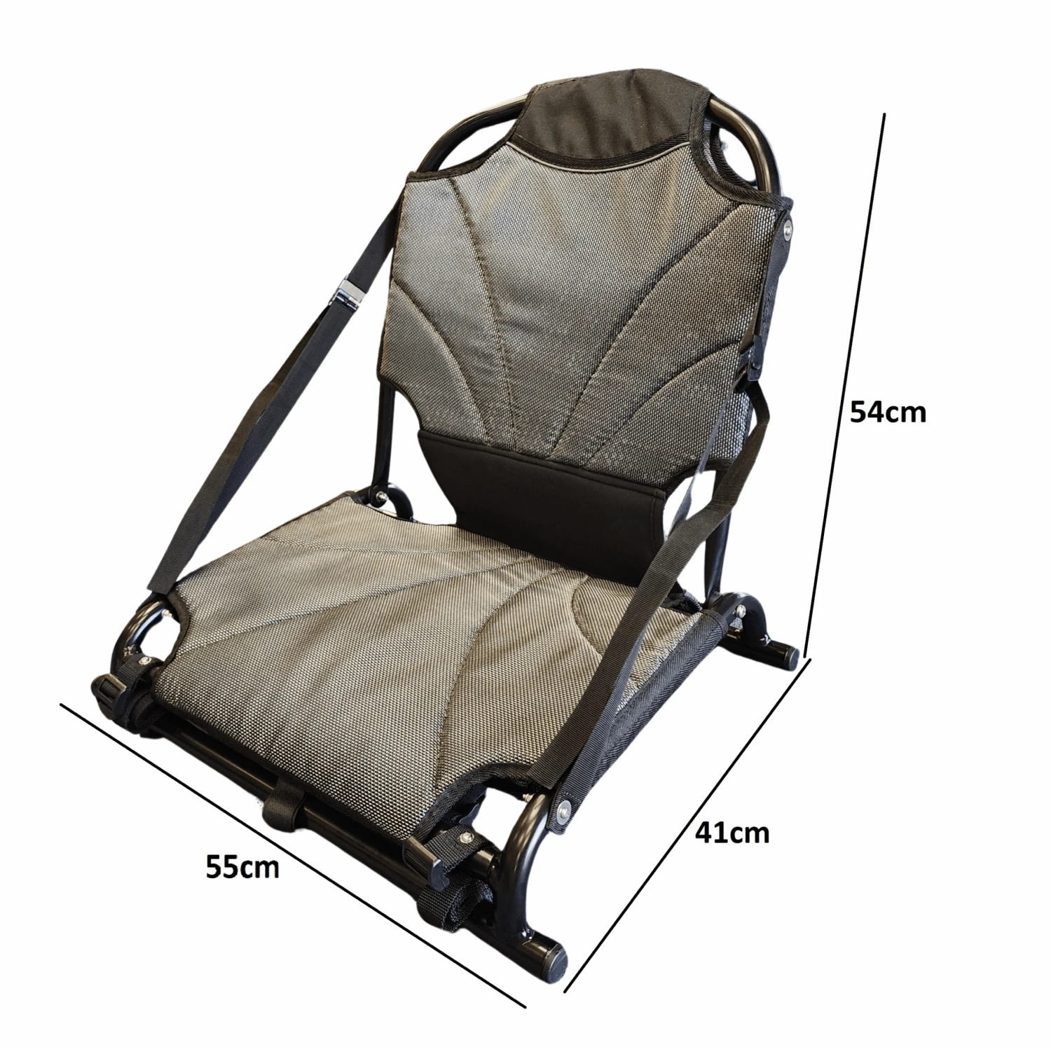 Deluxe Aluminium Frame Kayak Seat Deluxe Aluminium Frame Kayak Seat -HWS Sale Store Delus Seat measure scaled