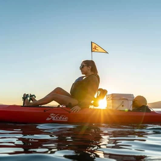 Hobie Kayak Safety Flag Kit Hobie Kayak Safety Flag Kit -HWS Sale Store Hobie Kayak Safety Flag