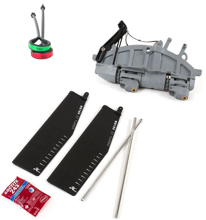 MD180 Standard Fin Upgrade Kit for GT/V2 MirageDrives Hobie MD180 Standard Fin Upgrade Kit For GT/V2 MirageDrives -HWS Sale Store MD180 Turbo Fin Kit upgrade 1