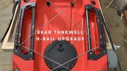 Hobie H-Rail + H-Track DLX Upgrade Kit For Outback (2019+) -HWS Sale Store Outback H Rail Upgrade