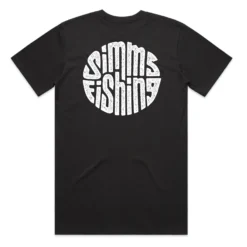 Simms Logo Tee Roundabout – Black