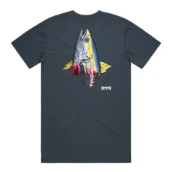 Simms Artist Tee Taxed Tuna – Mid Navy