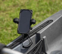 YakAttack RotoGrip Phone Holder & Tether -HWS Sale Store YakAttack RotoGrip Phone Holder Tether Installed